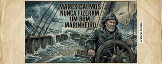Nome do produto MARES CALMOS NUNCA FIZERAM UM BOM MARINHEIRO
