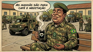 Nome do produto AS MANHÃS SÃO PARA CAFÉ E MEDITAÇÃO - LINHA SUB CLEYTON
