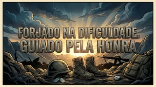 Nome do produto FORJADO NA DIFICULDADE. GUIADO PELA HONRA