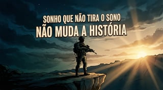 Nome do produto SONHO QUE NÃO TIRA O SONO NÃO MUDA A HISTÓRIA