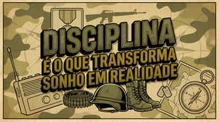 Nome do produto DISCIPLINA É O QUE TRANSFORMA SONHO EM REALIDADE