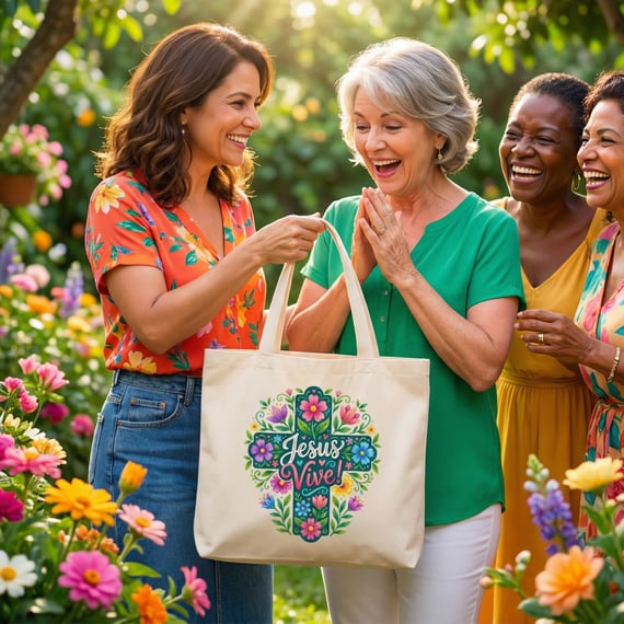 Ecobag G - Jesus Vive! (Premium Colorida)