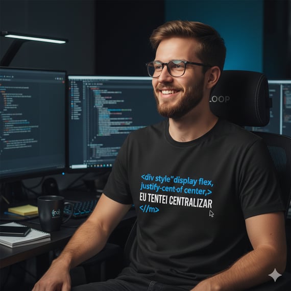 Camiseta Estonada – Eu Tentei, Juro!