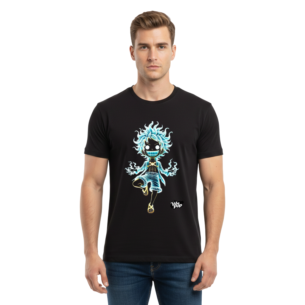 Nome do produto: Camisa Vibe Pop Luffy Neon
