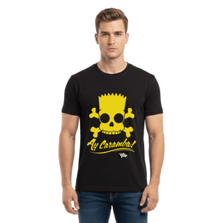 Camisa Vibe Pop Bart Skull
