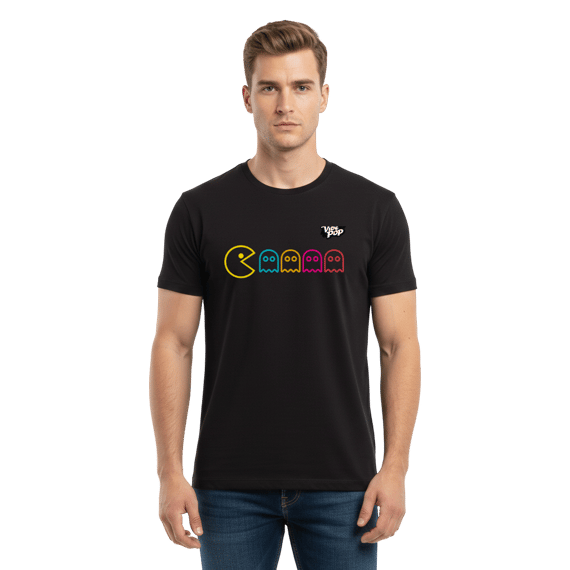 Camisa Vibe Pop Pac-man & Ghosts