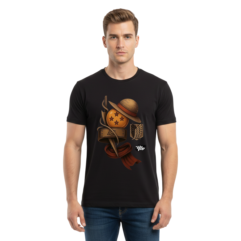 Nome do produto: Camisa Vibe Pop Anime Elements