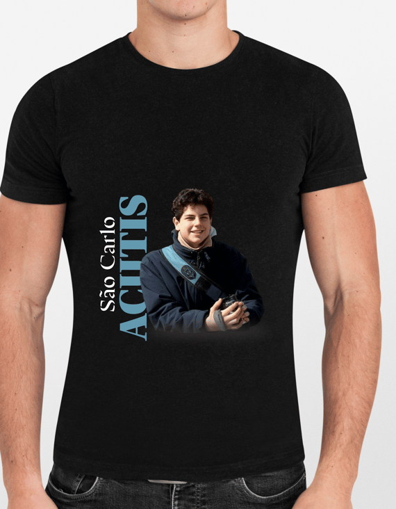 Camiseta São Carlo Acutis