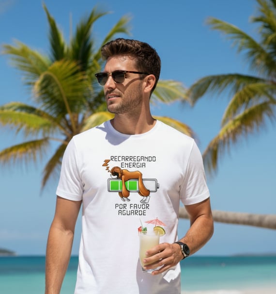 Camisa Bicho Preguiça Talento - Hora do descanso