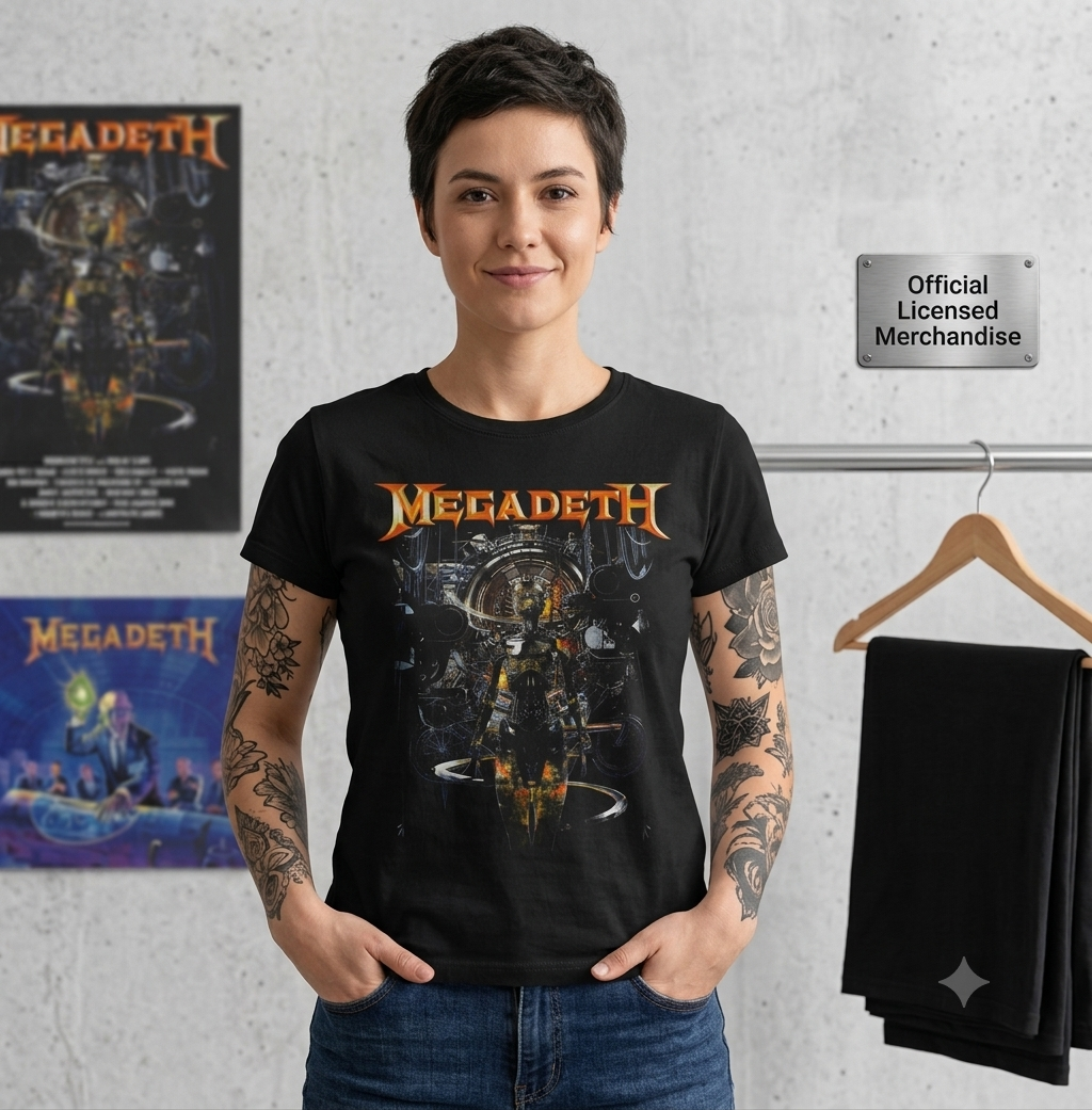 Camiseta Clássica Megadeth