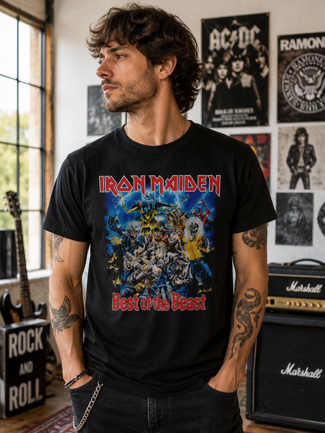 Camiseta Premium Iron Maiden