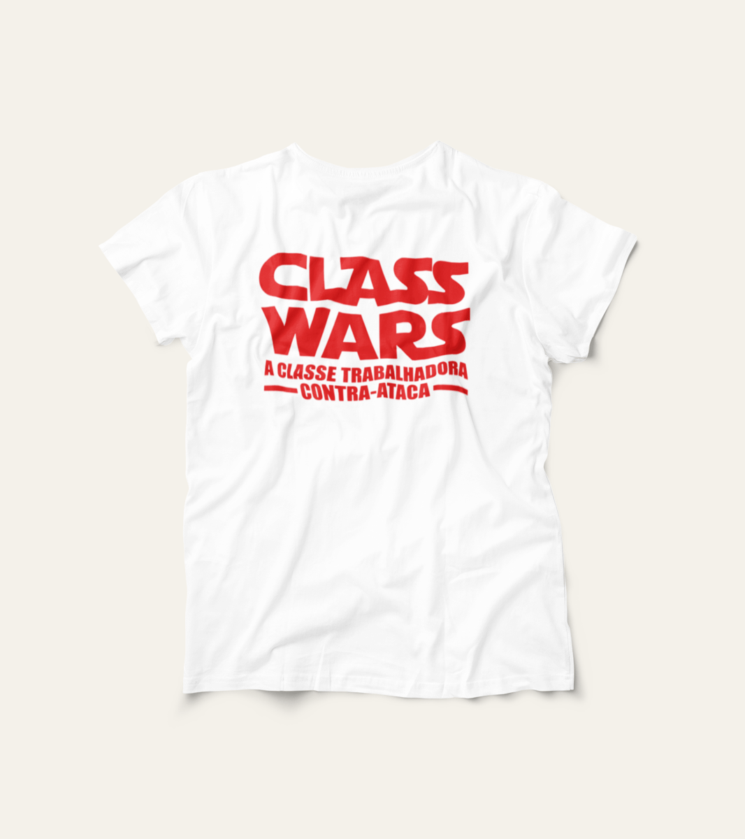 Nome do produto: Camiseta Class Wars: Sátira Ativa - VOZ ATIVA | Algodão 100% (Prime-Premium)