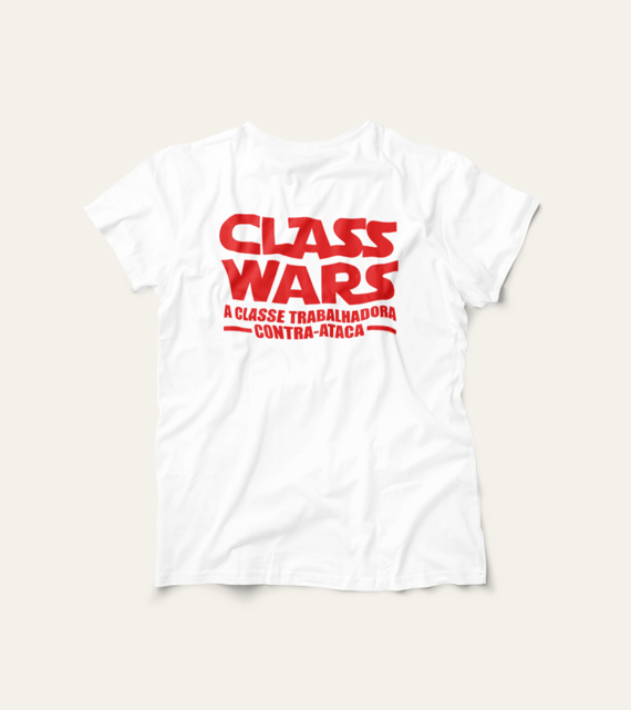 Camiseta Class Wars: Sátira Ativa - VOZ ATIVA | Algodão 100% (Prime-Premium)