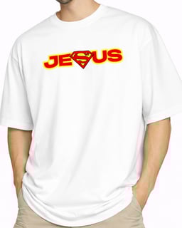 Camiseta Oversized - Jesus Mod2