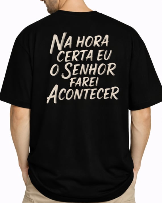 Camiseta Oversized - Versiculo IS6022