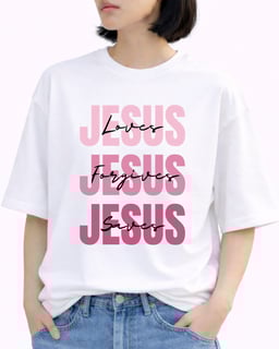 Camiseta Oversized - Jesus Love