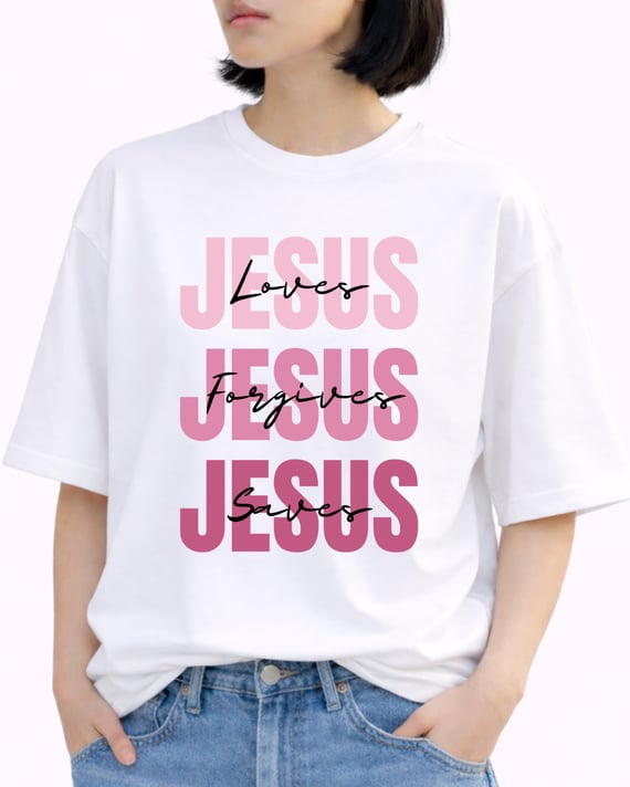 Camiseta Oversized - Jesus Love