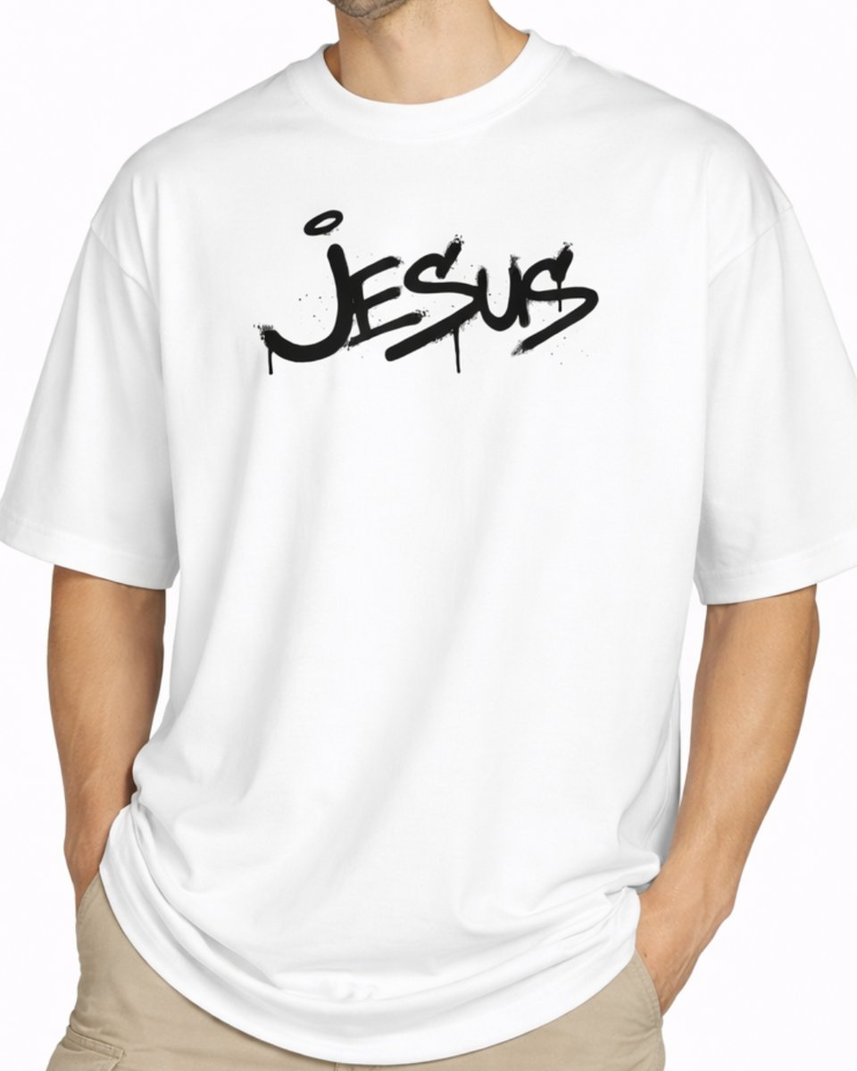 Nome do produto: Camiseta Oversized - Jesus