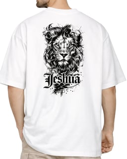 Camiseta Oversized Yeshua – Leão de Judá