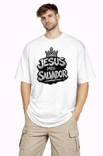 Nome do produto Camiseta Oversized - Jesus mod6