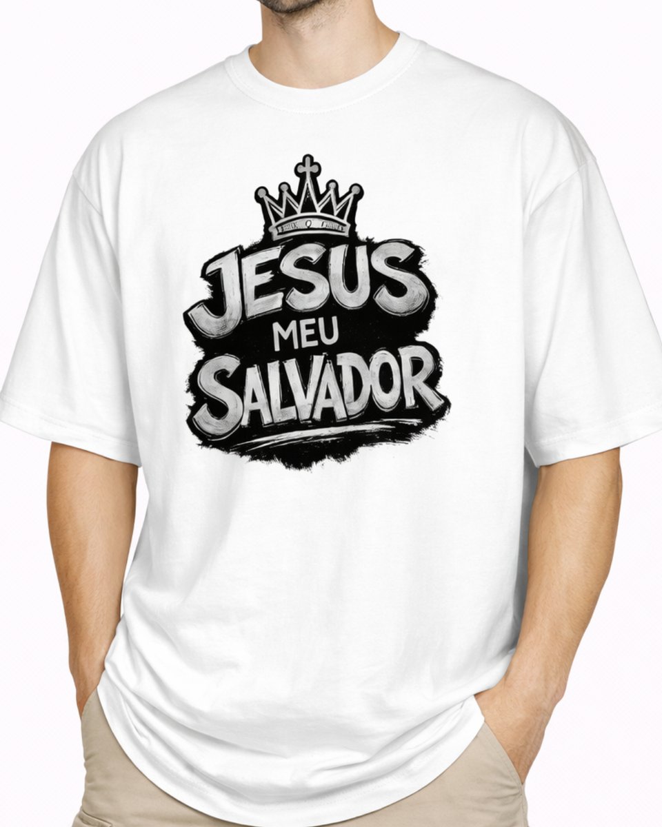 Nome do produto: Camiseta Oversized - Jesus mod6