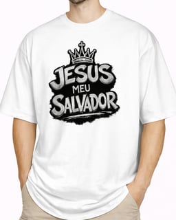 Camiseta Oversized - Jesus mod6