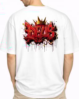 Camiseta Oversized - Deus