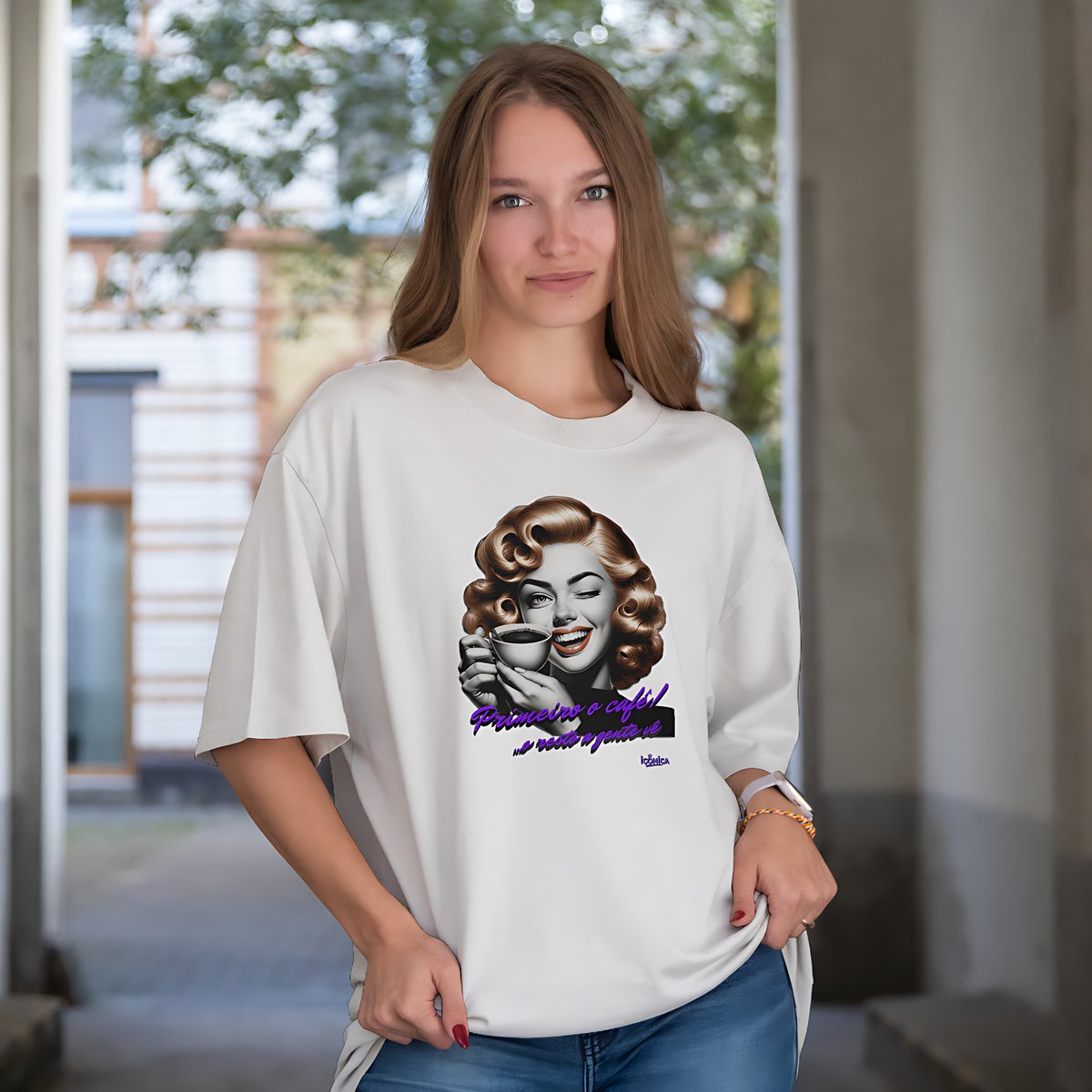 Nome do produto: Camiseta Oversized \