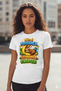 Nome do produto T-Shirt Quality - Preguiça