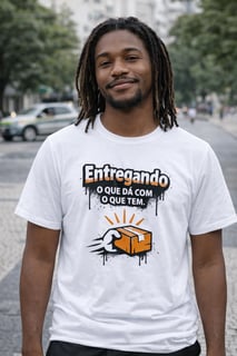 Nome do produto T-Shirt Classic - Entregando o que dá
