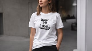 Nome do produto Camiseta Unissex BRUMI - Spoiler: Dói