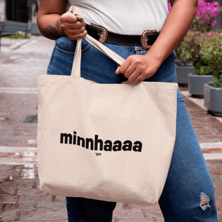 Nome do produto Ecobag - Minnhaaaa