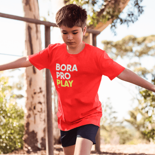 Nome do produto Camiseta Infantil (10 a 14) - Bora pro Play