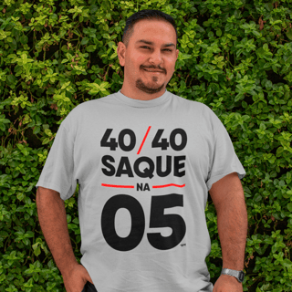 Nome do produto Camiseta  Plus Size - 40 a 40