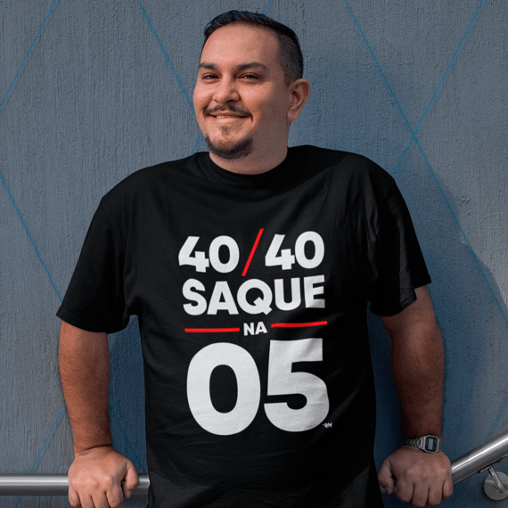 Camiseta Plus Size - 40 a 40
