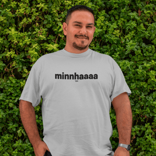 Nome do produto Camiseta Plus Size - Minnhaaaa