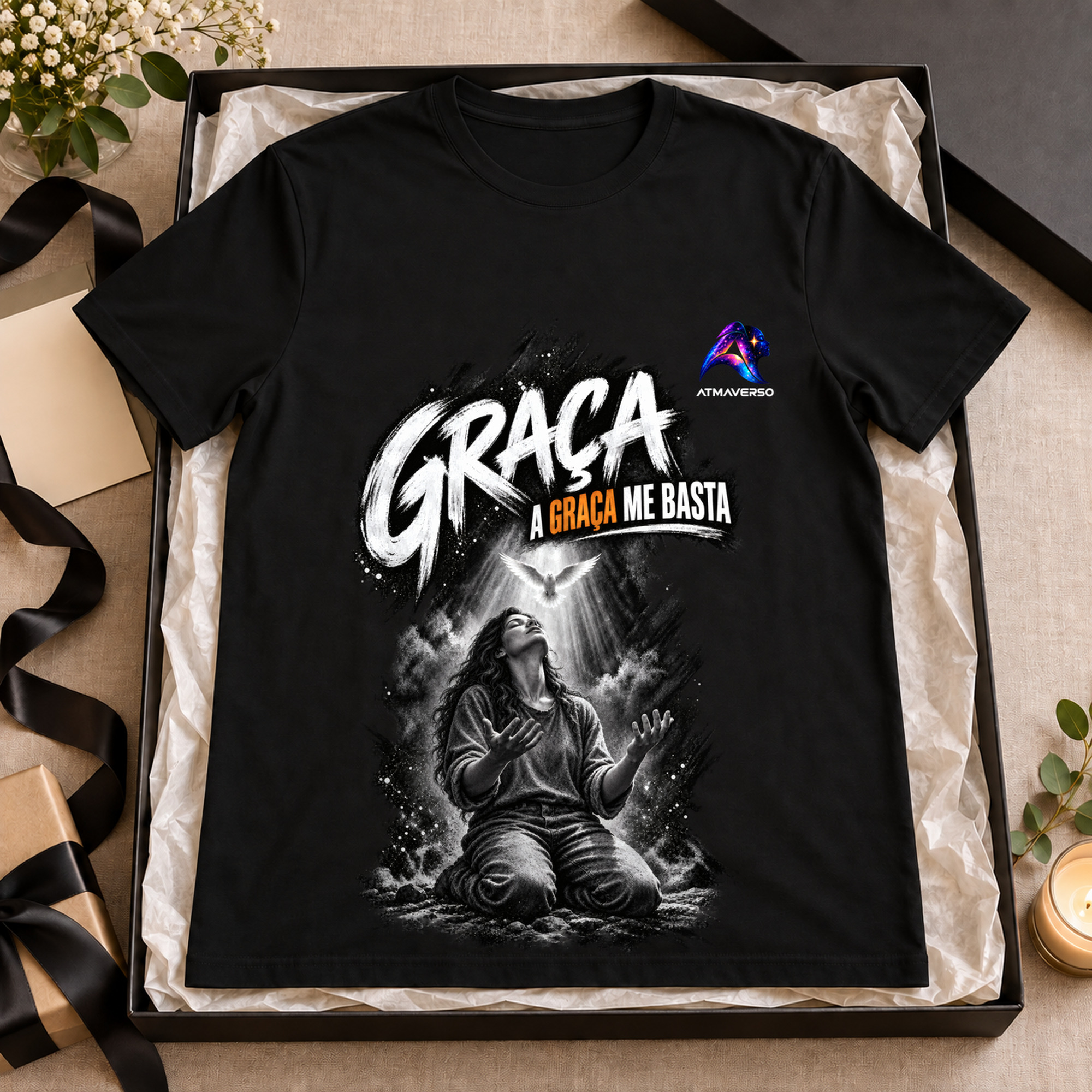 Graça · A Graça Me Basta (Carvão · Feminina)