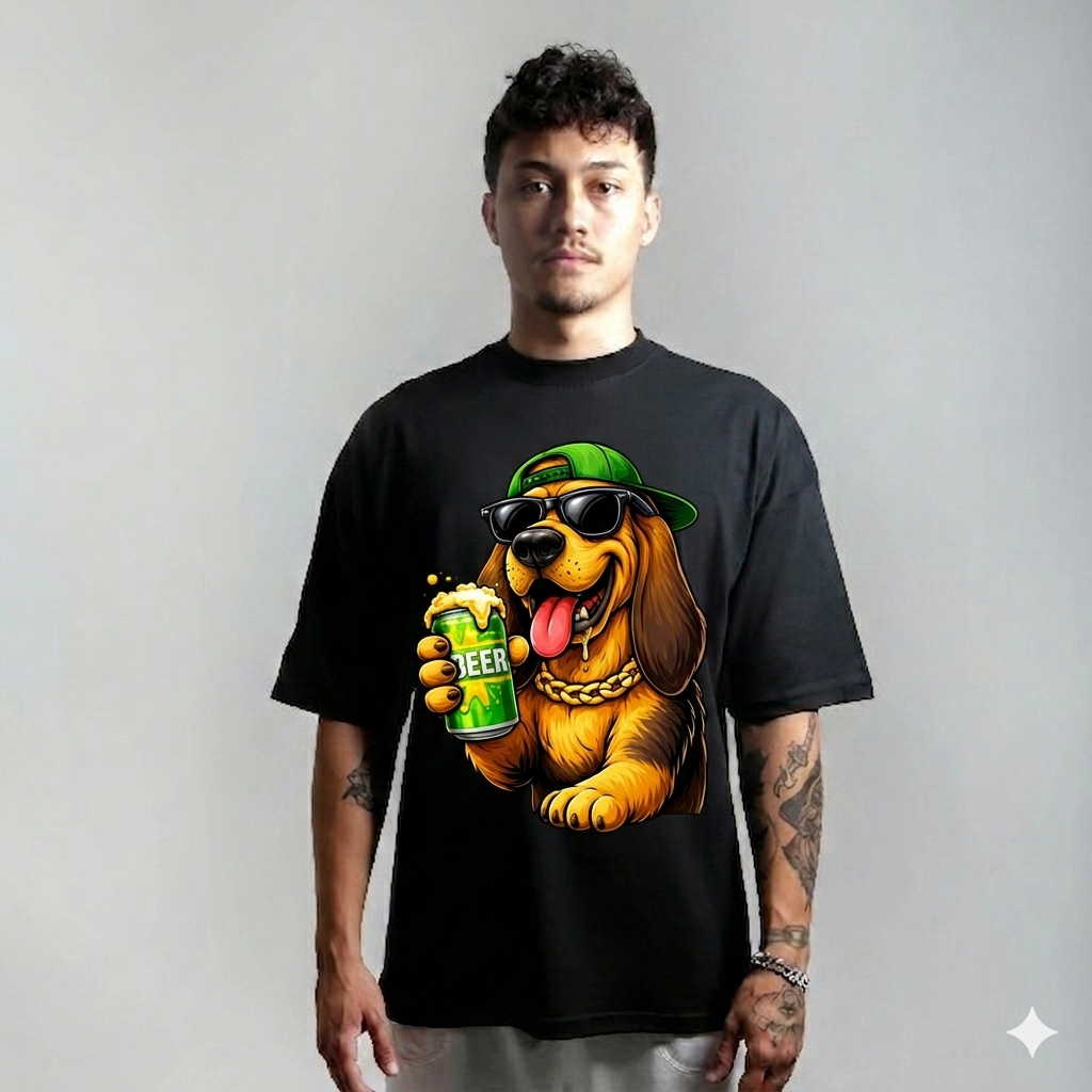 Brok Beer - Camisa Oversized - Alma Urbana