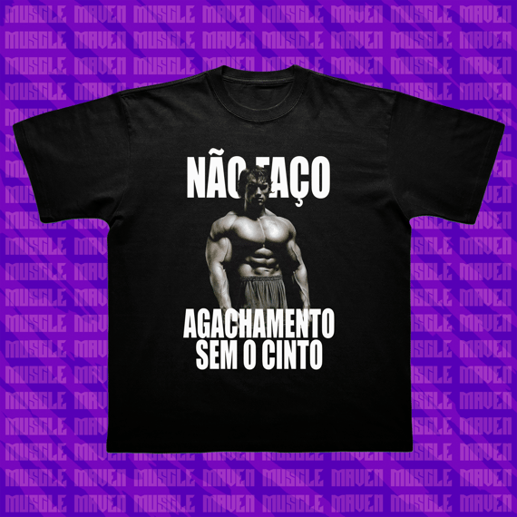 Arnold '' Não faço agachamento sem o cinto ''