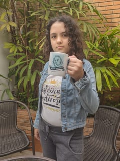 Nome do produto Camiseta Disléxica Poderosa | Infantil