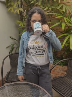 Nome do produto Camiseta Disléxica Poderosa | Infantil