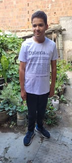Nome do produto Camiseta Dislexia Poética | Masculina