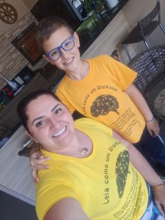 Nome do produto Camiseta Leia Como um Disléxico | Infantil