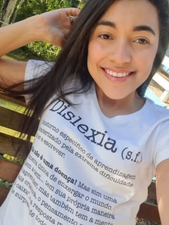 Nome do produto Camiseta Dislexia Poética | Feminina