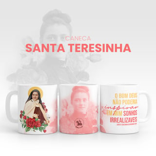 Caneca Santa Teresinha