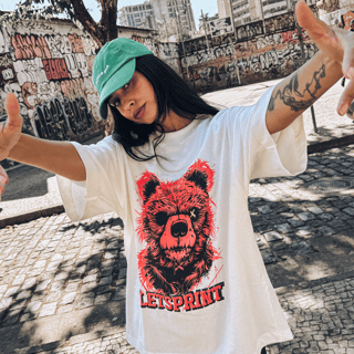 Camiseta Oversized - LetsBearPrint