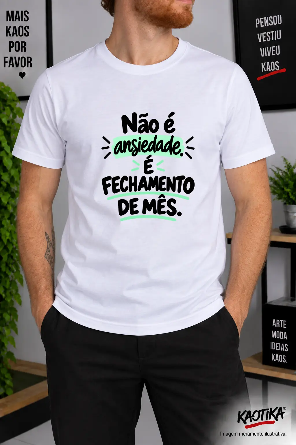 Camiseta Vendas Fechamento de mês