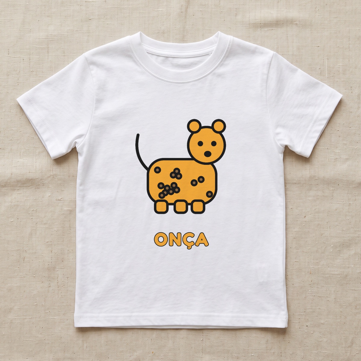 Onça — Camiseta Infantil