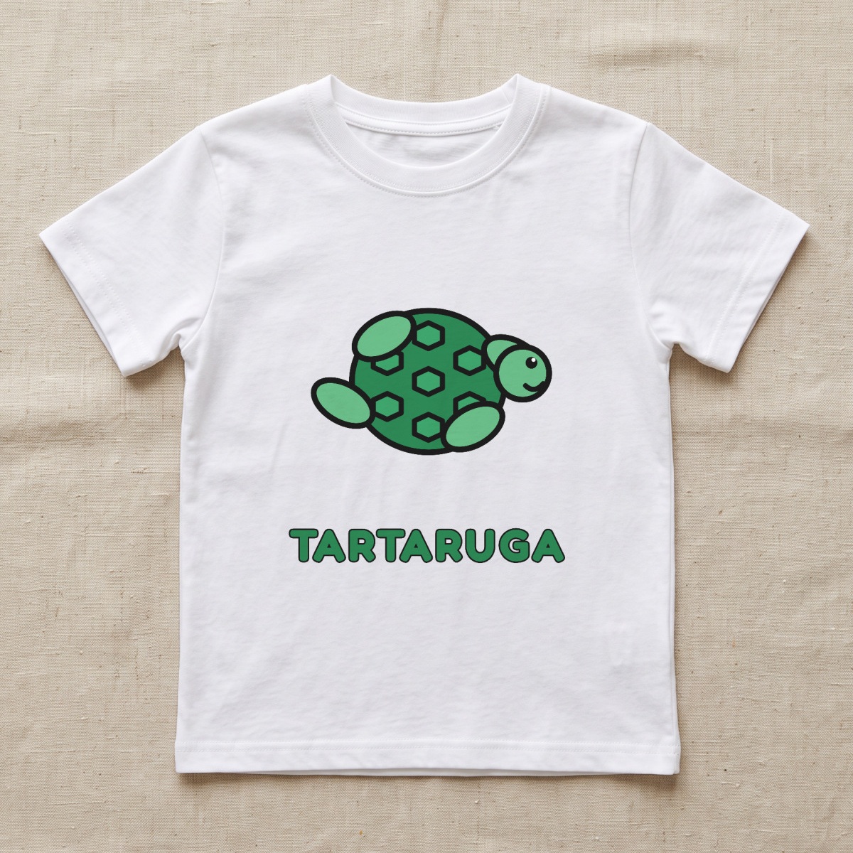Tartaruga — Camiseta Infantil