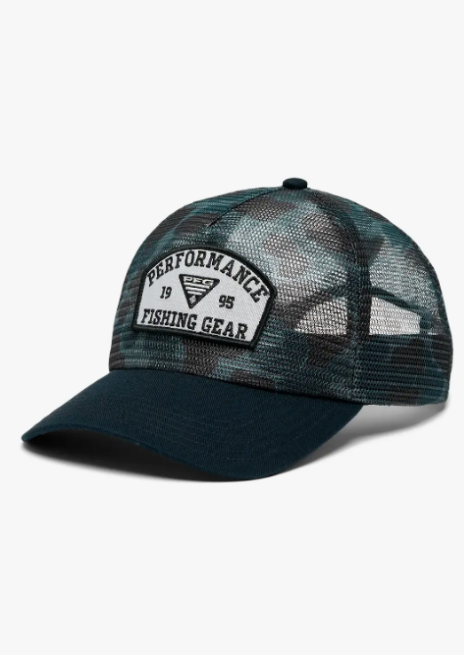 Boné Pfg Tie Down Mesh - Columbia Cor Preto Tamanho Un